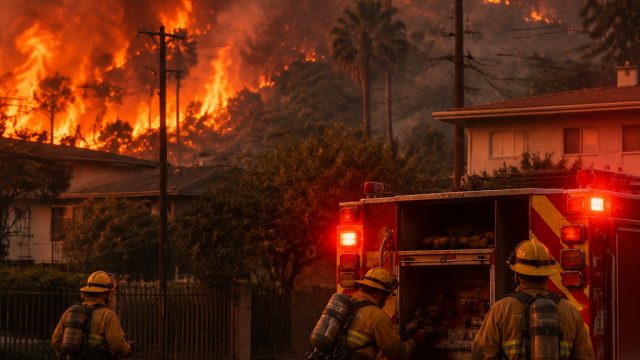 Ongoing Blaze in Boyle Heights: Firefighters Face Unique Challenges