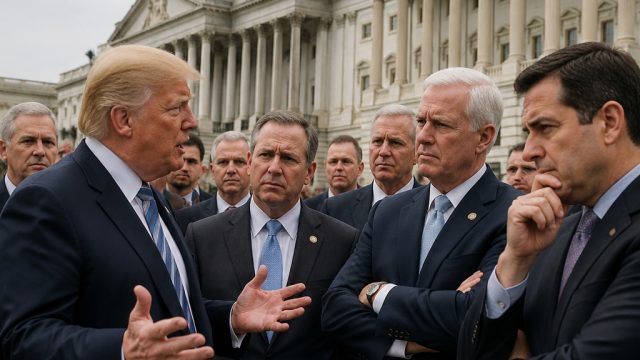Trump's Capitol Visit Exposes GOP Divisions Over Housing Legislation